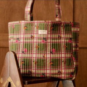 New Petite Sézane Quilted Tote Bag